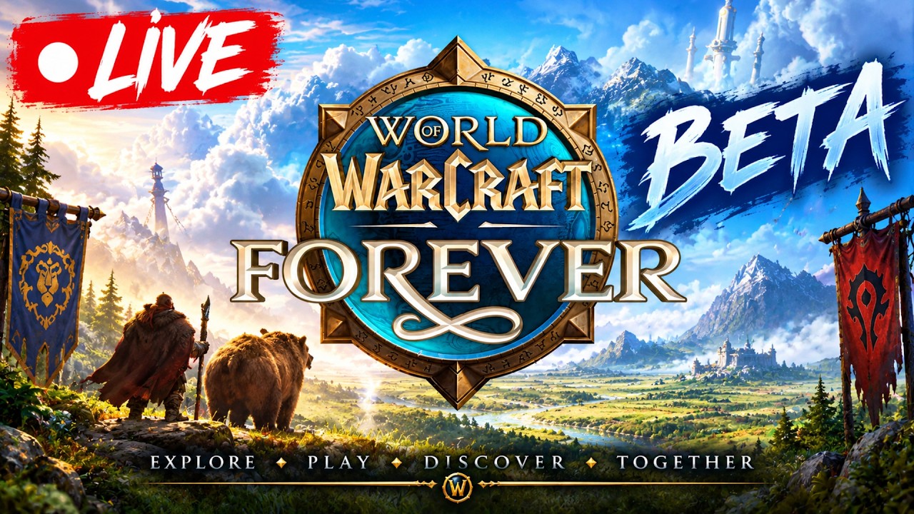 🔴 World of Warcraft: Forever Beta LIVE – First Look!