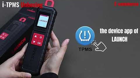 Unboxing Video of Launch i-TPMS Handheld TPMS Service Tool