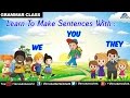 We, You & They - English Grammar for Kids