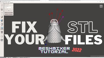 How to Repair STL/OBJ  Files | Meshmixer Tutorial | 3D Printing Guide for newbies