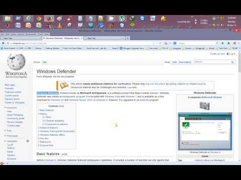 Update Windows Defender