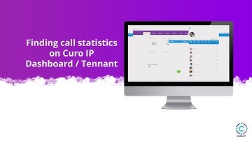 Searching call statistics on the Curo IP Dashboard / Tennant