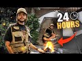 CAMPING 24 HOUR OVERNIGHT CHALLENGE IN MULTIMILLION DOLLAR FACILITY