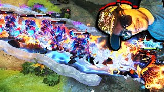 Dota 2, Jakiro Invoca Fuego del Averno para Derrotar el PerroExistencia