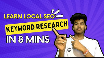 How To Do Keyword Research For Local SEO (Step-by-Step Guide)