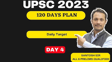 DAY 4 OF 120 DAYS PLAN  PRELIMS 2023