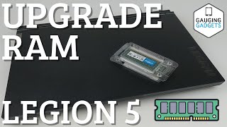 How to Upgrade Lenovo Legion 5 RAM - Add RAM to Lenovo Laptop - Legion 5-15IMH05H