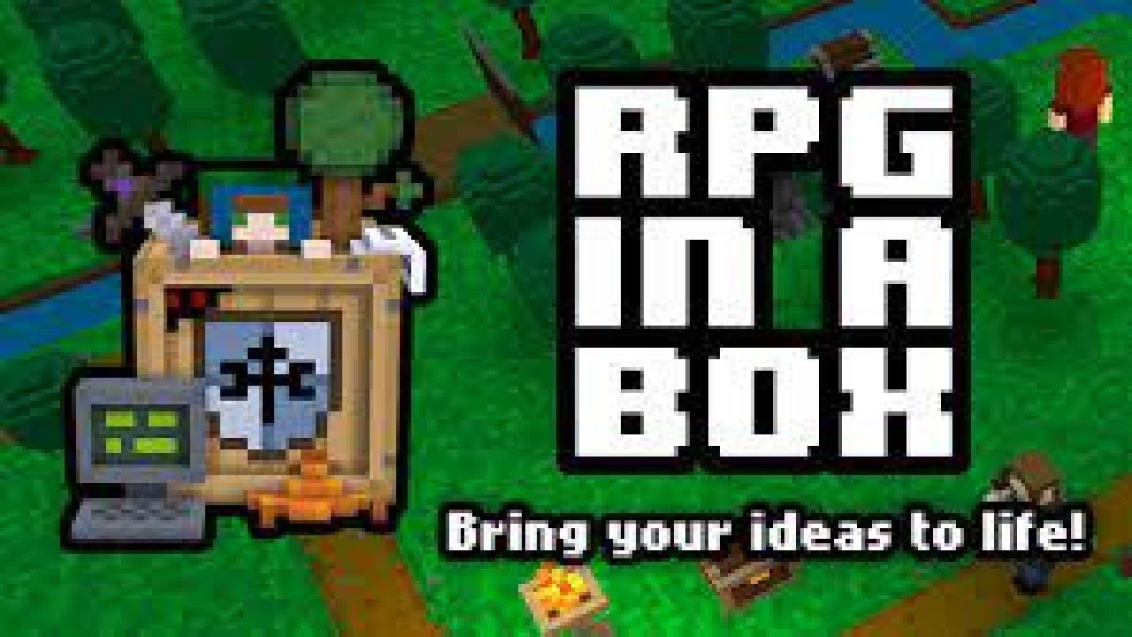 RPG in a Box GAMEPLAY 🙄 Animation & Modeling Design Game Development # ...