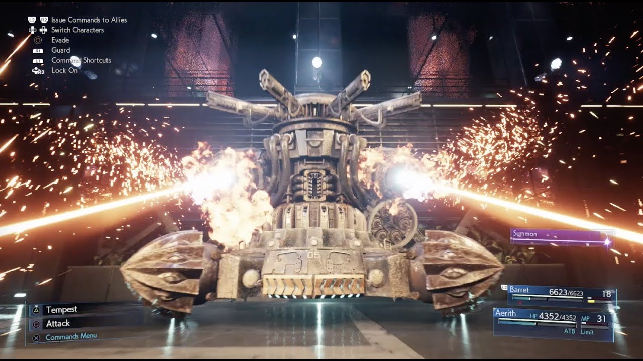 Final Fantasy VII Remake - The Arsenal [Hard Mode] Casual Strategy (No ...