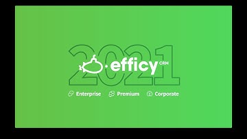 Efficy CRM 2021 Release Video - Dutch version