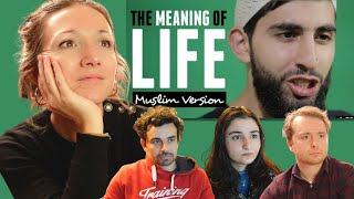 Non Muslims react to The Meaning of Life by TalkIs...