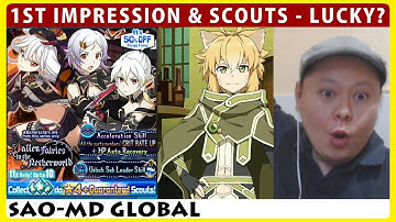 Fallen Fairies in the Netherworld 1st Impression & Scout - Lucky? (SAOMD Memory Defrag)