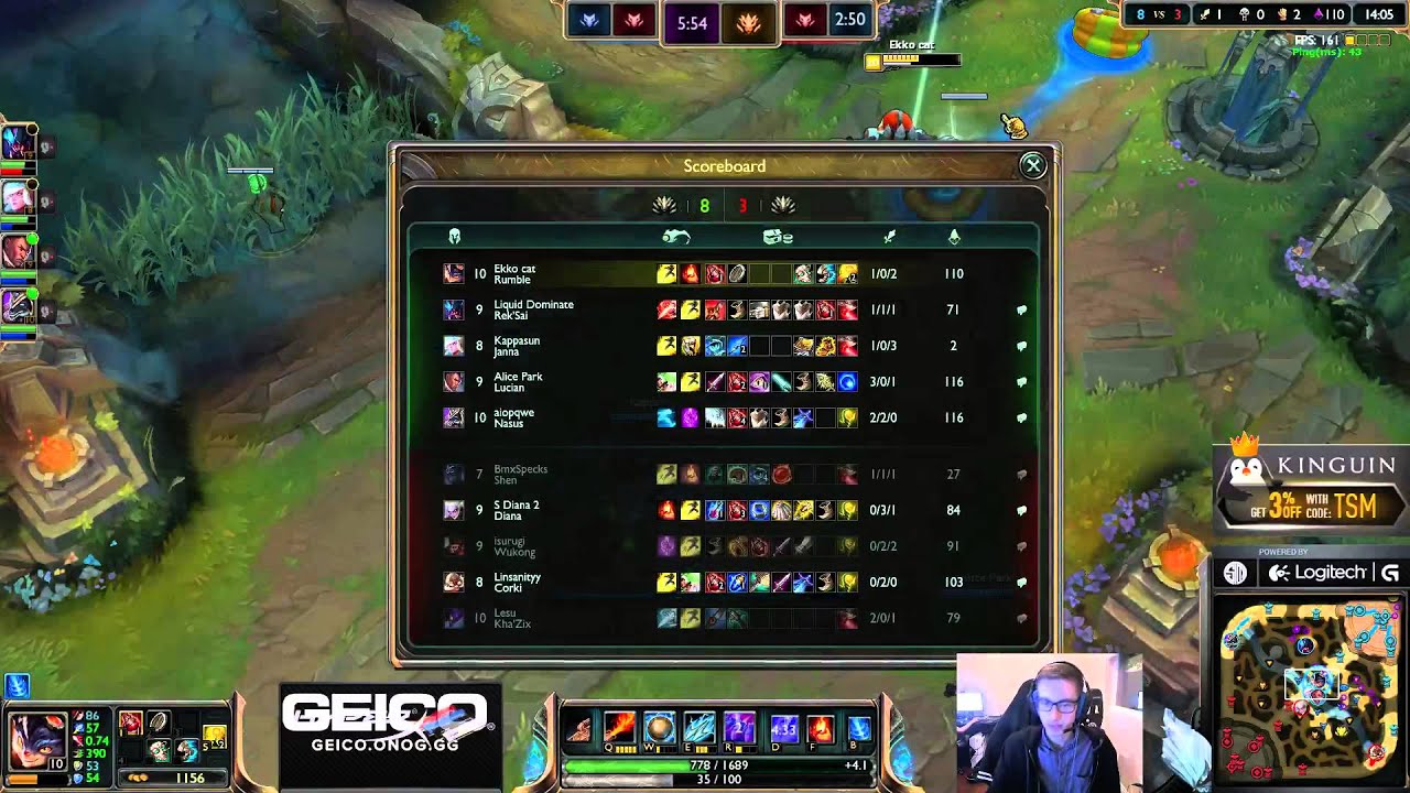 IWDominate shares Bjergsen's thoughts on Hai's jungling