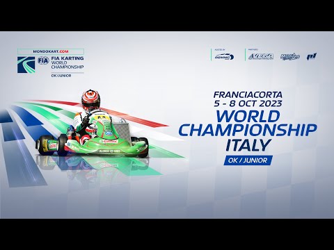 FIA Karting World Championship 2023 Junior and OK / Franciacorta Italy (Friday)