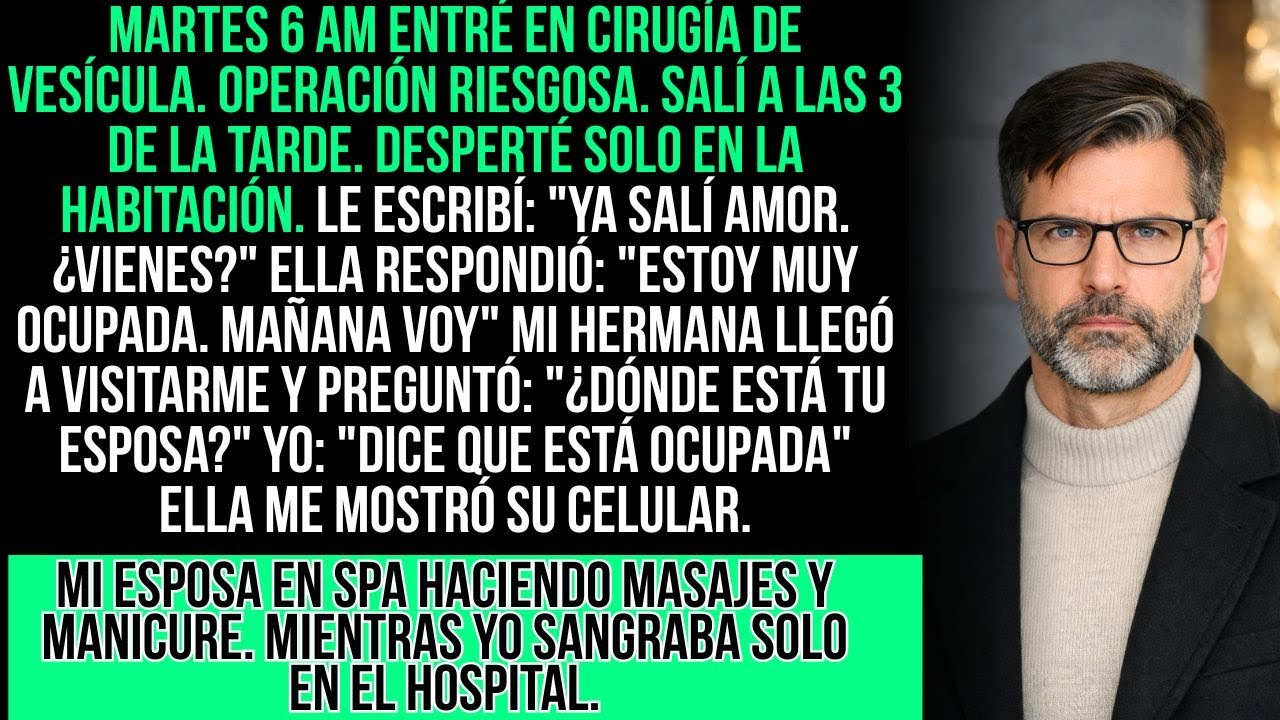 Mi Esposa Internada. Anciano Del Cuarto De Al Lado: 