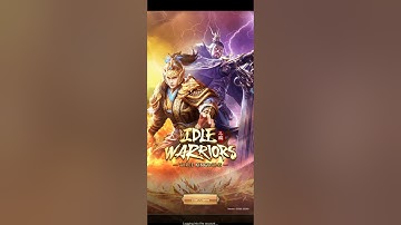 Idle Warriors: Three Kingdoms - Title Screen