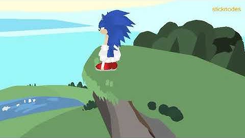 stick nodes|sonic animation|sonic run test 2