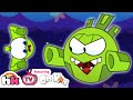 HooplaKidz Tv - Om Nom Stories 💚  🎮  OM NOM GAMES NIGHT 🎮 💚  Cut the Rope | Funny Cartoons for Kids