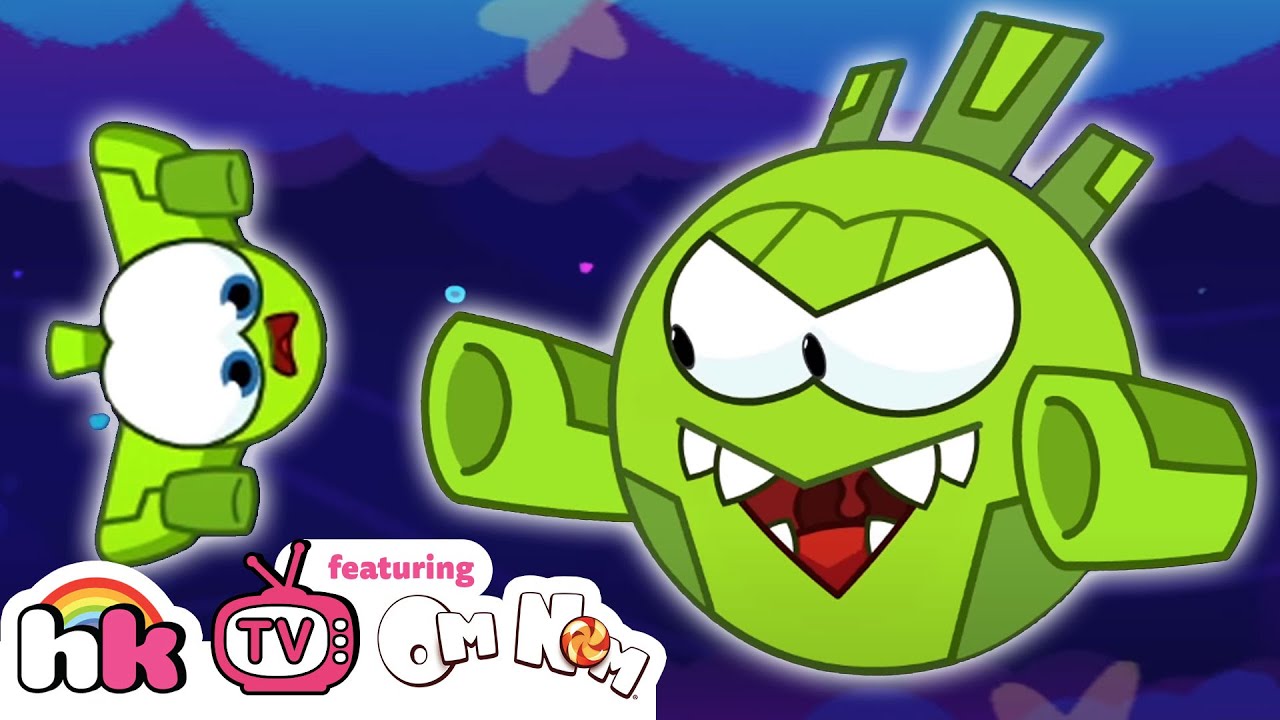 ⁣HooplaKidz Tv - Om Nom Stories 💚  🎮  OM NOM GAMES NIGHT 🎮 💚  Cut the Rope | Funny Cartoons for Kids