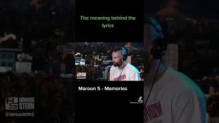 Celebrity The meaning behind the lyrics of Maroon 5 - Memories Net Worth