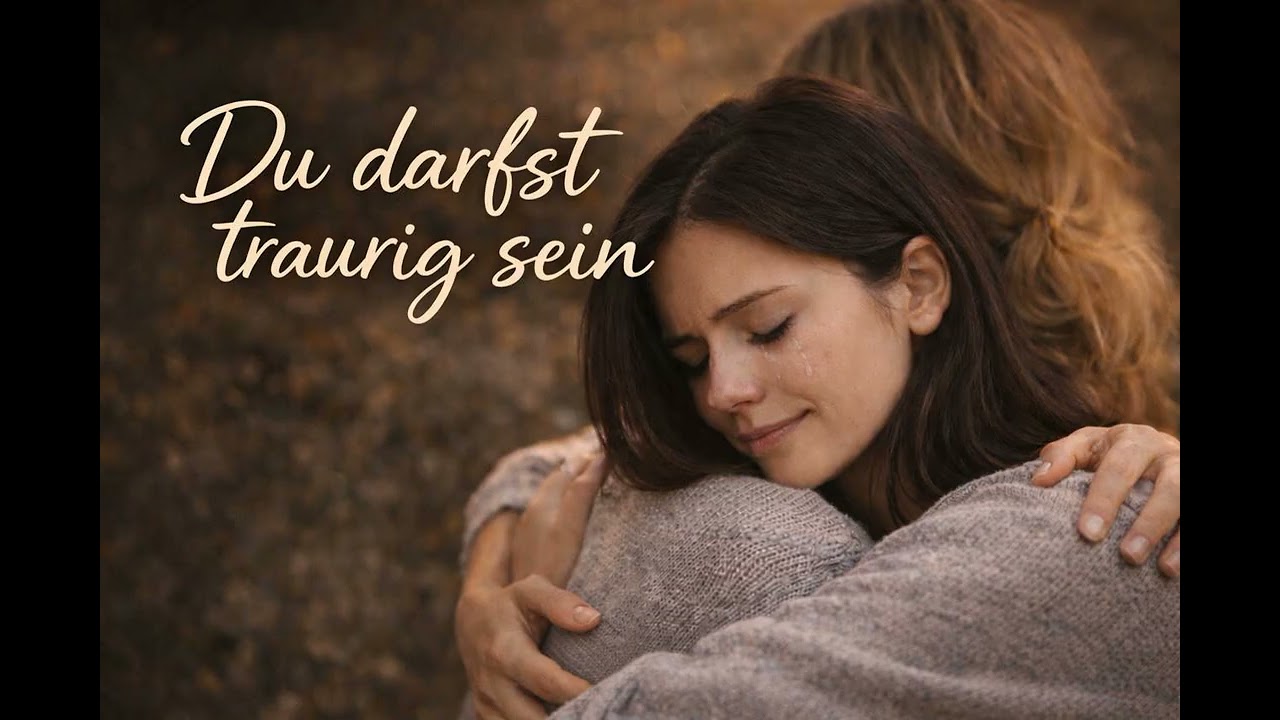 Du darfst traurig sein