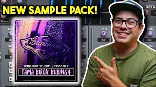 Pro Drum Samples for Trigger 2 - Spinlight Studio Tama Birch Bubinga