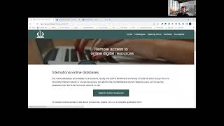 Webinar: Literature Research Techniques: How to use the Library's New Search Box for E-Recourses