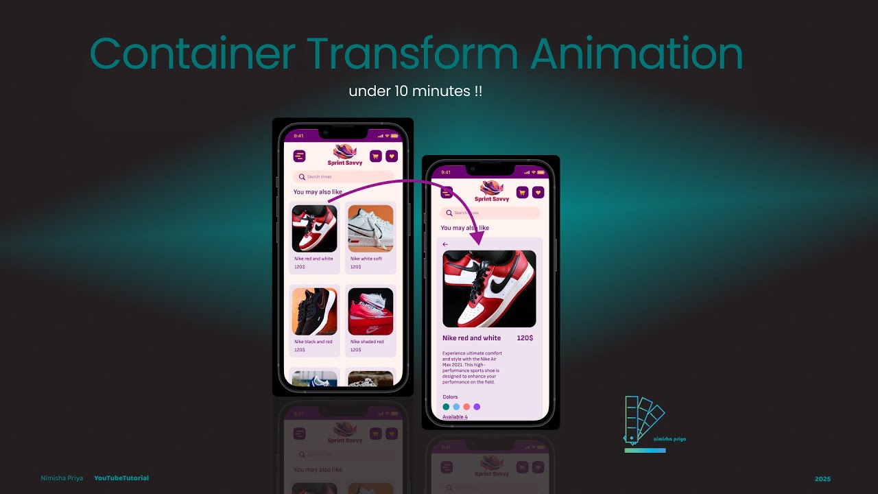 Container Transformation - Motion Animation in under 10 minutes!! - YouTube