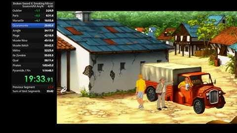 [WR] Broken Sword 2 The Smoking Mirror Any% in 1:14:32 (speedrun)