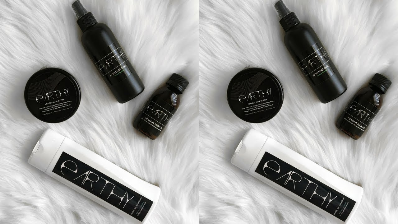 EARTHY NATURAL HAIR RANGE REVIEW | South African Youtuber