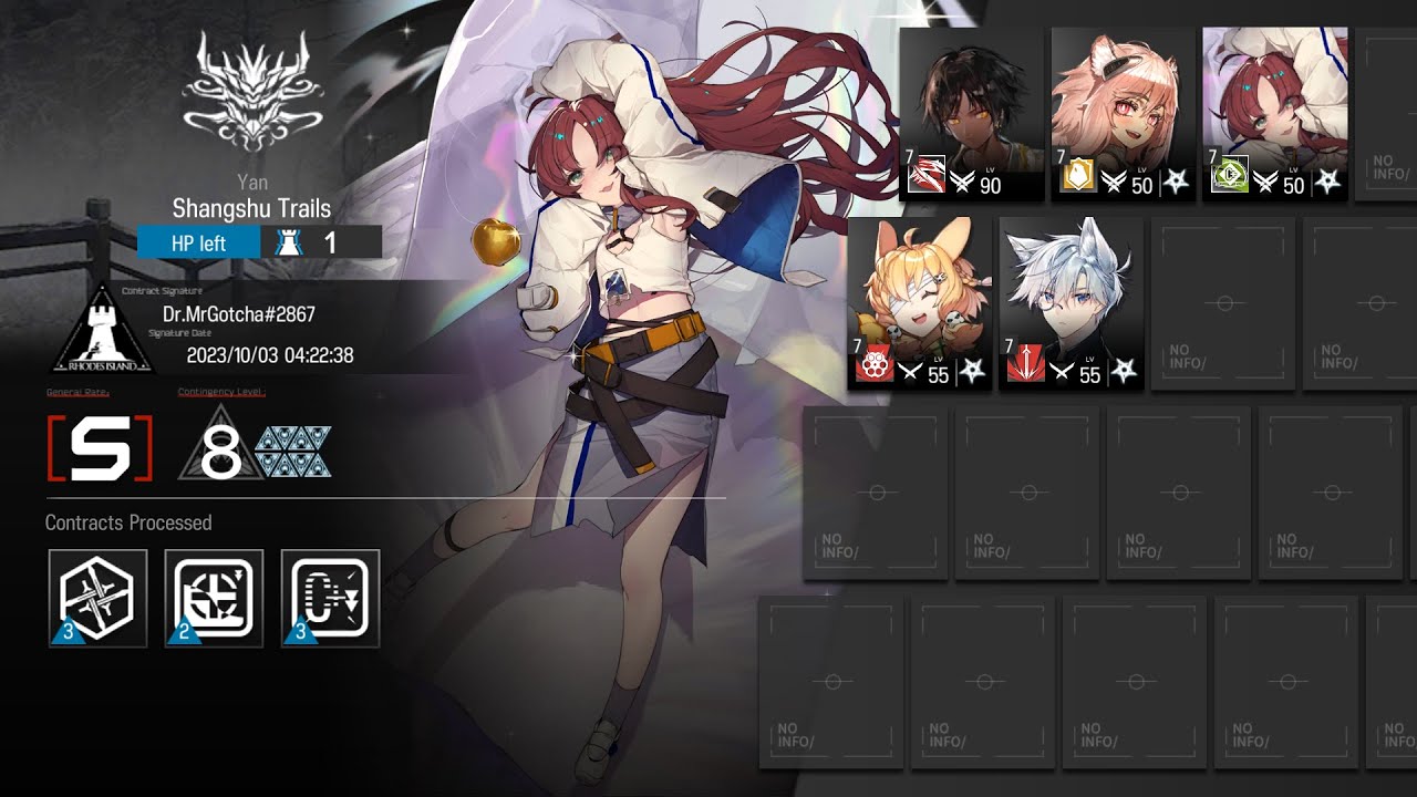 【明日方舟/Arknights】【Contingency Contract #12 Basepoint】Day 3 Risk 8 Low End + Thorns