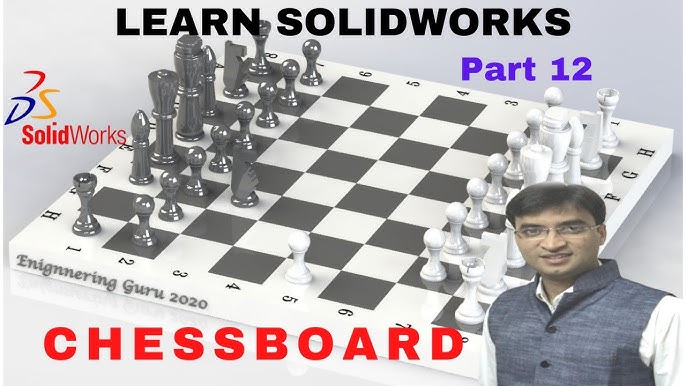 3D Sculptor xShape Chess Set - SOLIDWORKS Tutorial