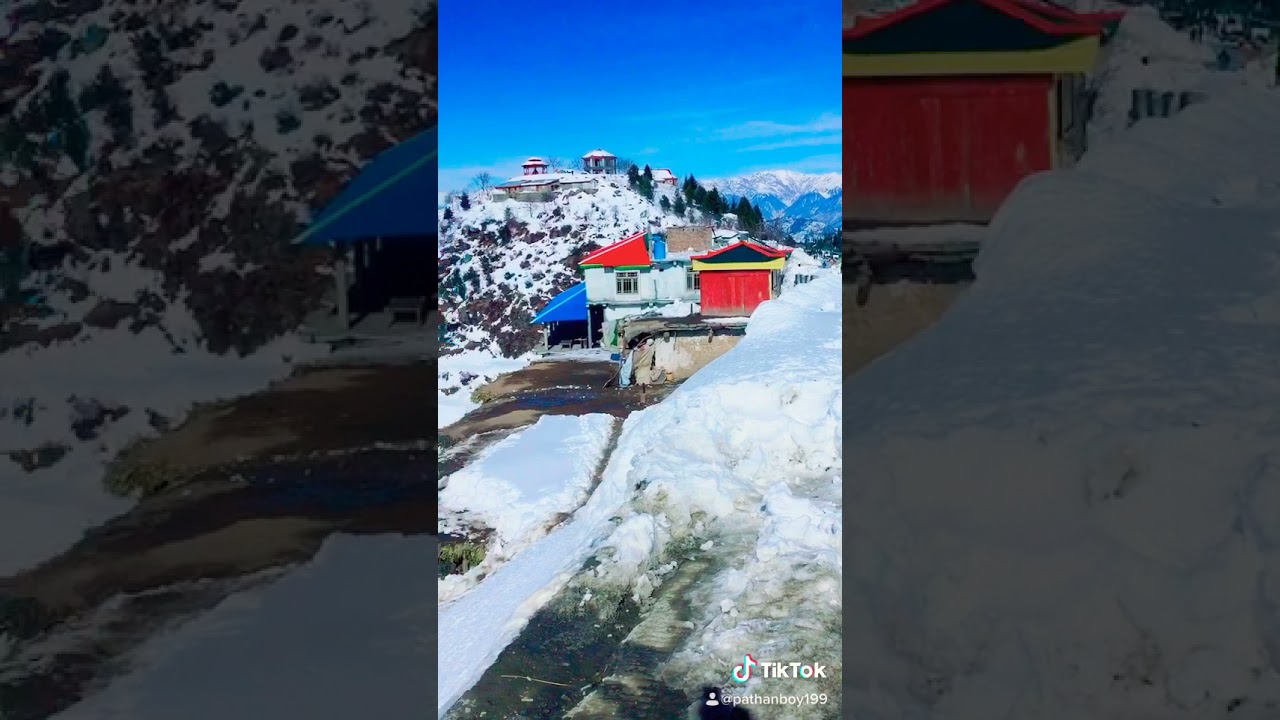 Swat malam Jaba Snow ❄️ Pakistan 🇵🇰