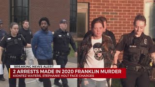 Two arrests made in 2020 Franklin murder case