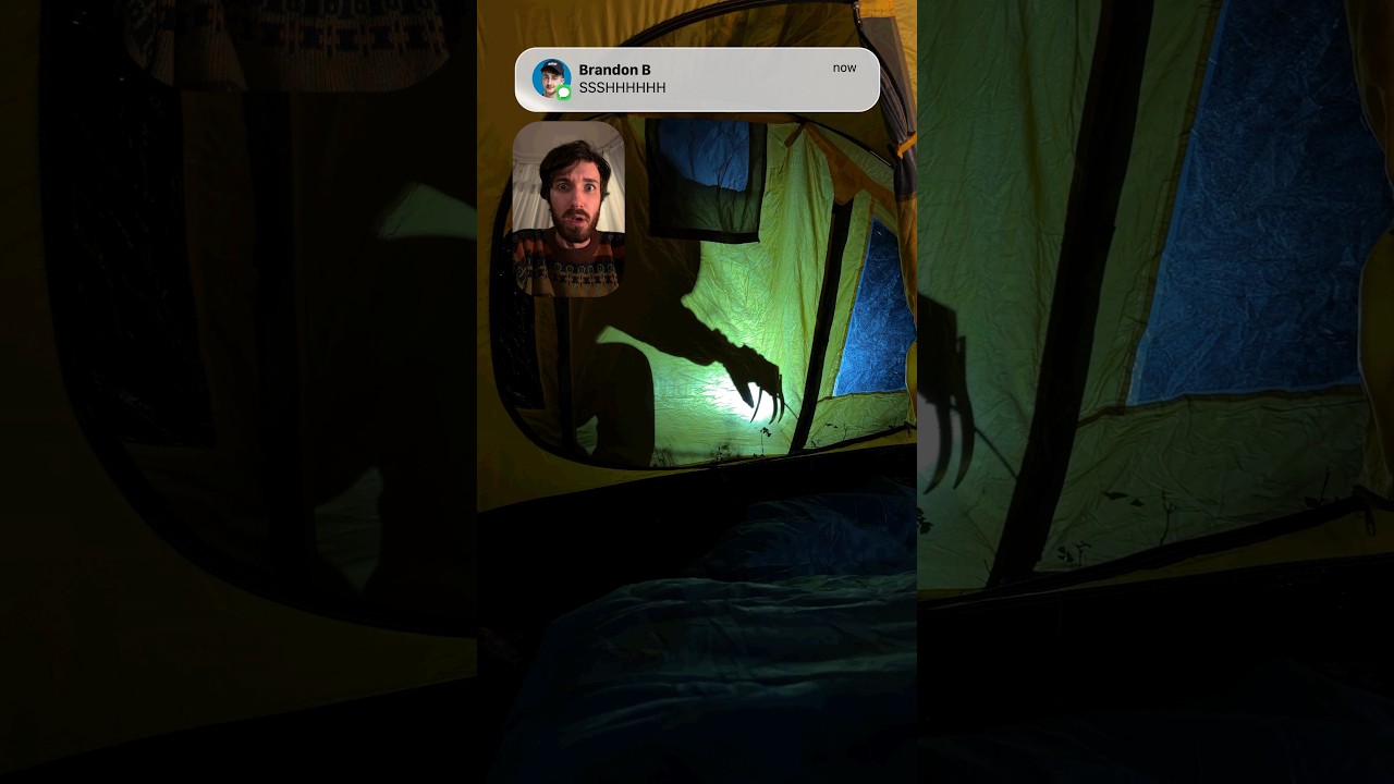 Never going camping again...