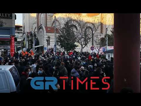 Μεγάλη αντιφασιστική συγκέντρωση στην πλατεία Ευόσμου-GRTimes.gr