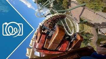 Python (Looping Coaster) @ Efteling 2022 - 4K Onride / POV Video