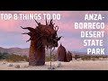 Top things to do at anzaborrego desert state park