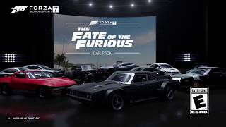 10 машин из фильма Форсаж 8 для игры Forza Motorsport 7!