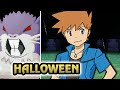 Pokemon Special Halloween: Trainer Red VS. Rival Blue