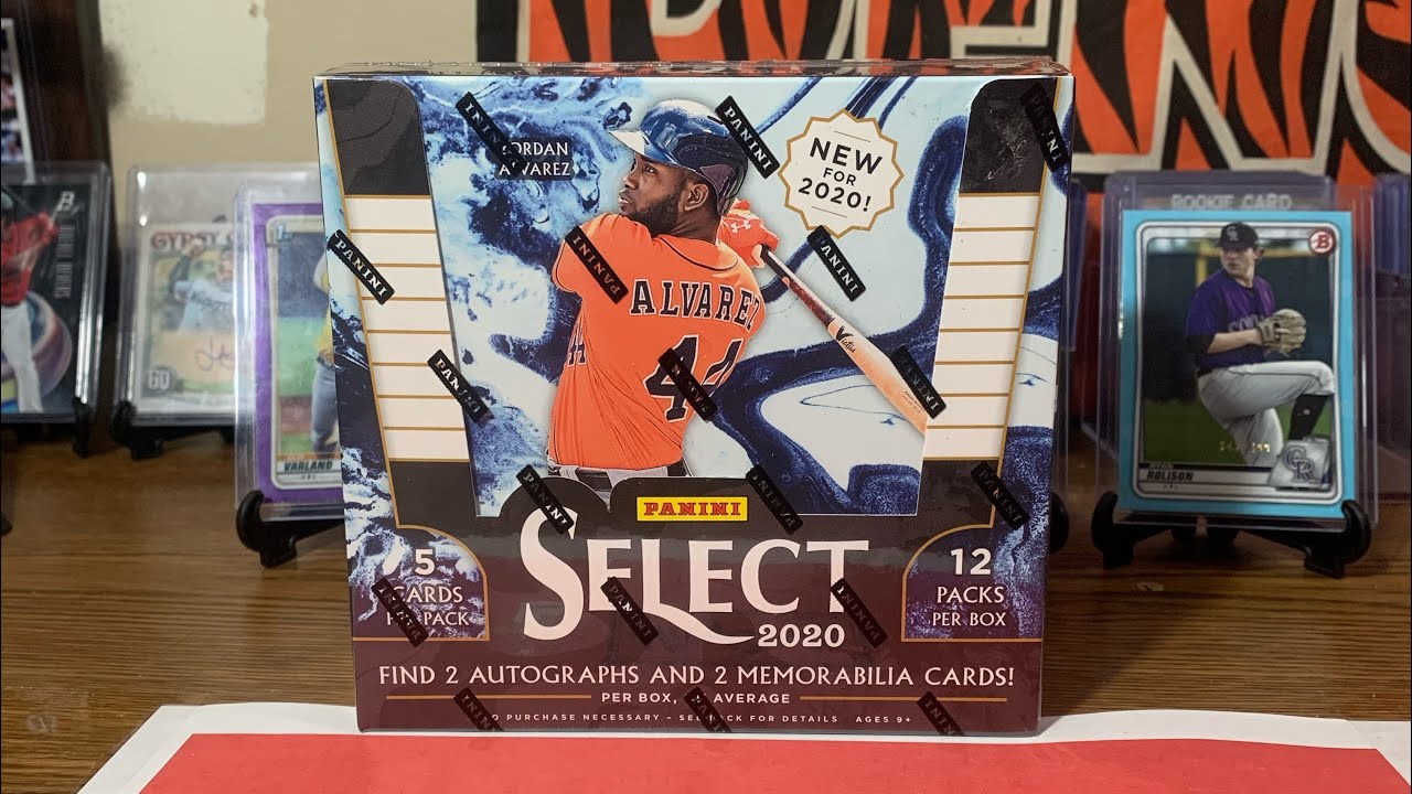 2020 Panini Select Baseball - Nice Hit!!!!