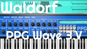 PPG Wave 3.V synthesizer by Waldorf (NoTalking)