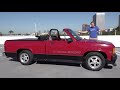 The Dodge Dakota Convertible Was a Bizarre Drop-Top Truck