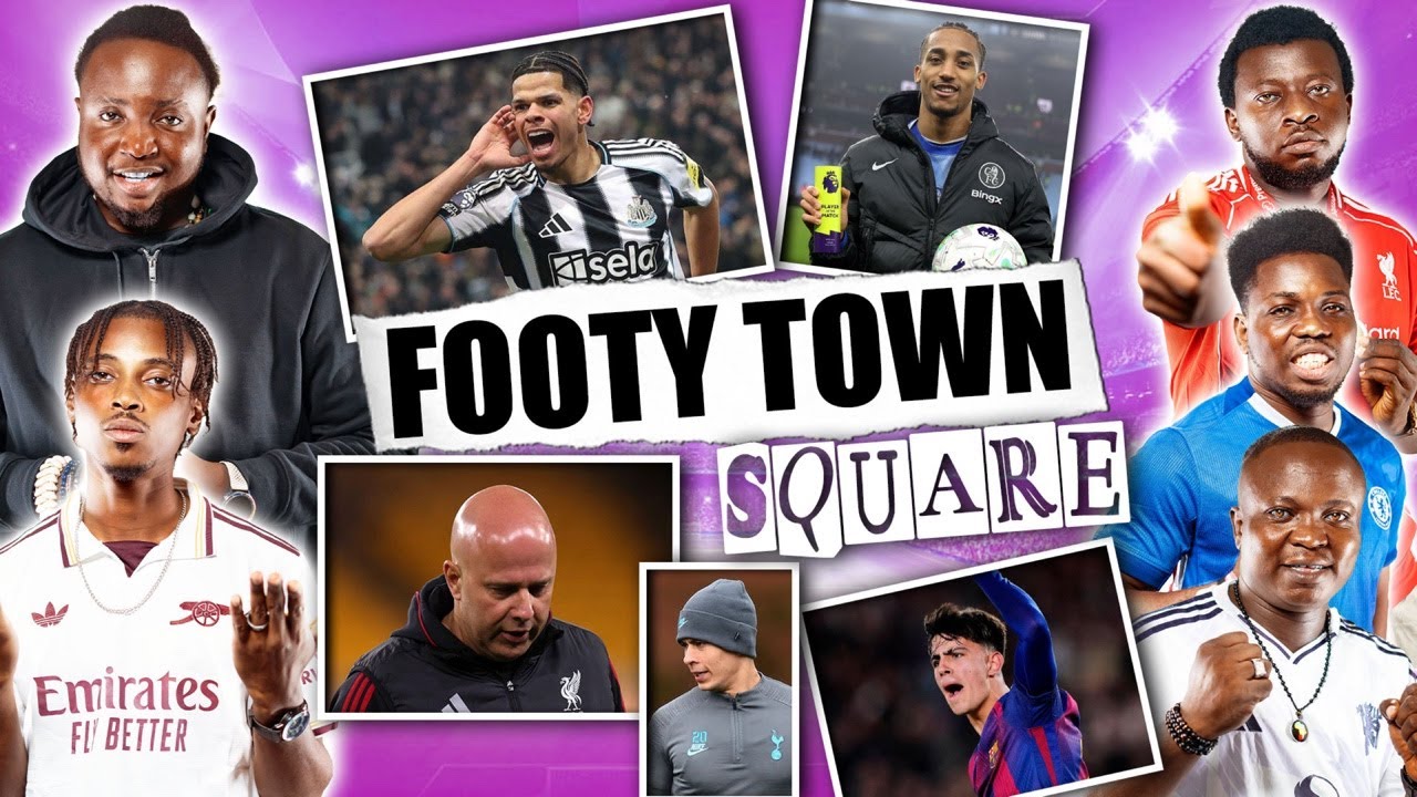 FOOTY TOWN SQUARE - (FT. Tox, Cali, Henry, Ade & Mekele)