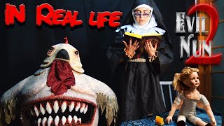 EVIL NUN 2 in Real life Bad Final! Mонахиня 2 в реальной жизни
