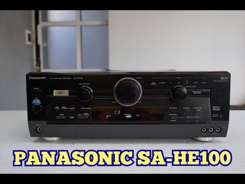 PROBANDO AMPLIFICADOR PANASONIC SA-HE100 - YouTube