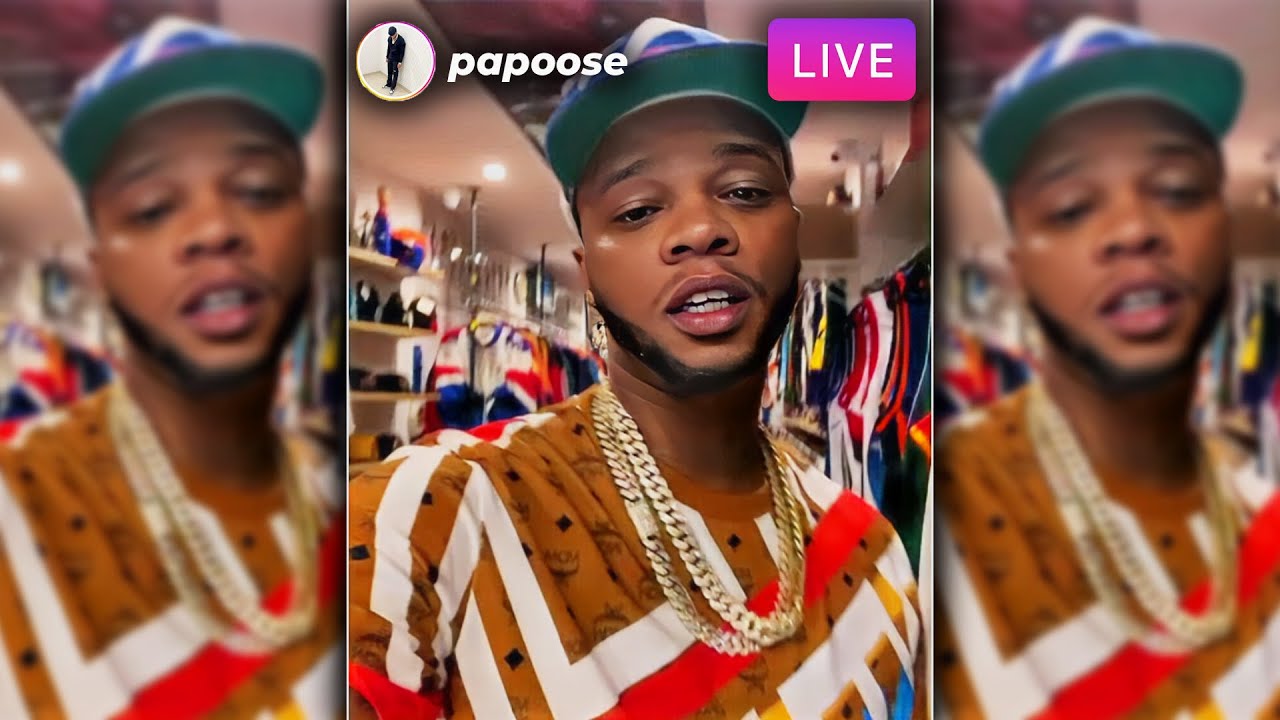 ⁣Papoose EXPOSES Remy Ma For Cheating With Easy The Block On IG Live