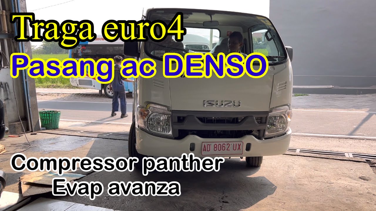 Pasang ac traga euro 4 compressor denso ori | evap avanza dingin mantap