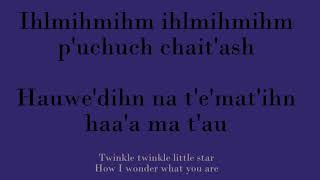Twinkle Twinkle Little Star In Wukchumni Ihlmihmihm Ihlmihmihm Puchuch Chaitash