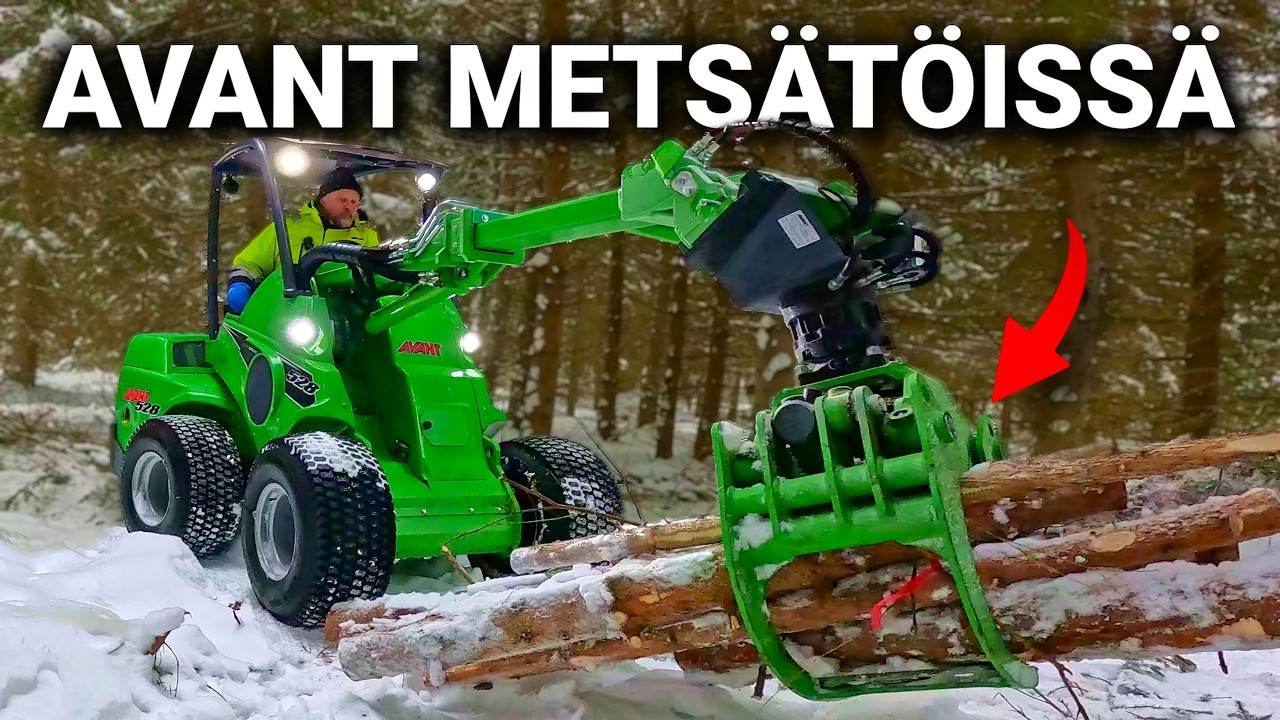 799. Avant metsätöissä, jääkö jumiin?